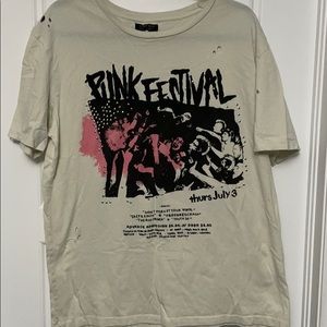Punk Festival weathered look Tshirt